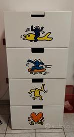 Settimino Nordli Ikea bianco