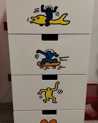 Settimino Nordli Ikea bianco