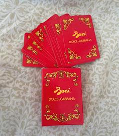 memory Dolce & Gabbana set carte da gioco