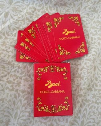 memory Dolce & Gabbana set carte da gioco