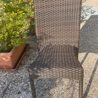 Sedie rattan