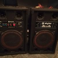 Casse amplificate Skytec Karaoke