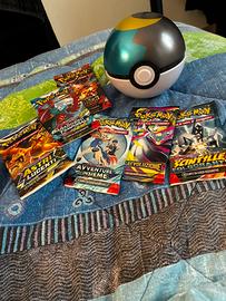 Pokemon bustine + Luna Ball