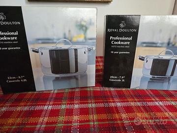 Pentole professionali Royal Doulton
