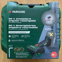 MINI Smerigliatrice 20v Parkside Nuova GARANZIA