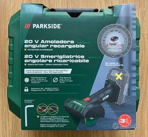 MINI Smerigliatrice 20v Parkside Nuova GARANZIA