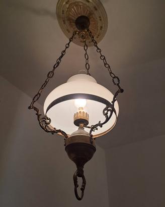Lampadario sospensione anni 70