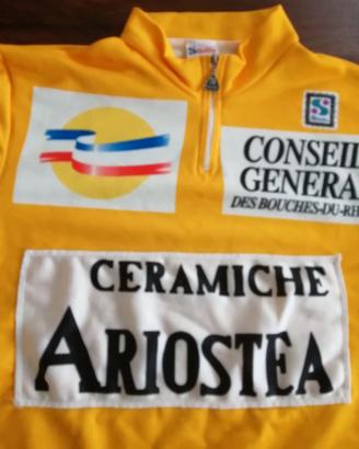 Maglia gialla Tour de Mediteranee 1992 originale