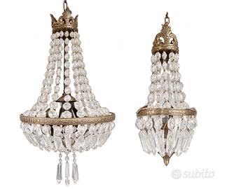 Lampadario in cristallo