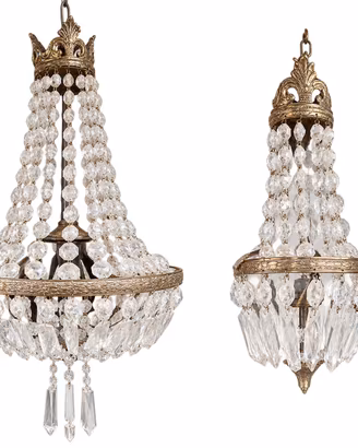 Lampadario in cristallo
