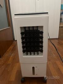 Raffrescatore evaporativo air cooler con ruote
