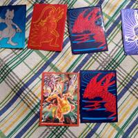 6 bustine protettive miste per carte pokemon