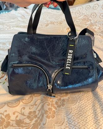 borsa Rebelle Pam in pelle