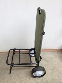 📦 CARRELLO PIEGHEVOLE CON RUOTE – STRUTTURA RINFO