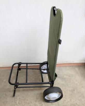 📦 CARRELLO PIEGHEVOLE CON RUOTE – STRUTTURA RINFO
