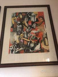 RENATO GUTTUSO, LITOGRAFIA ORIGINALE