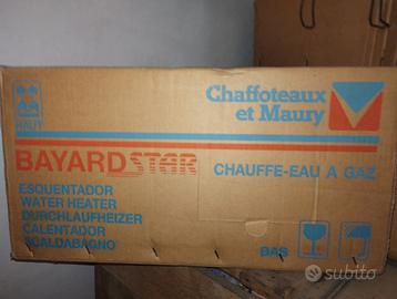 SCALDABAGNO A GAS CHAFFOTEAUX ET MAURY LT. 5 NUOVO