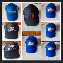 8 Cappellini Berretti scuri sponsor Giro d'Italia