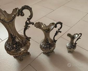 Brocca vintage ,Peltrato.