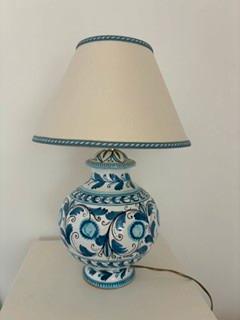 Lampada in ceramica di Sciacca 