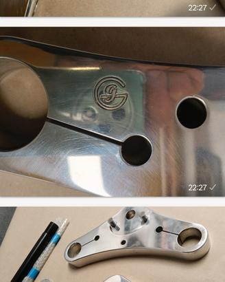 Piastre di sterzo per Custom 