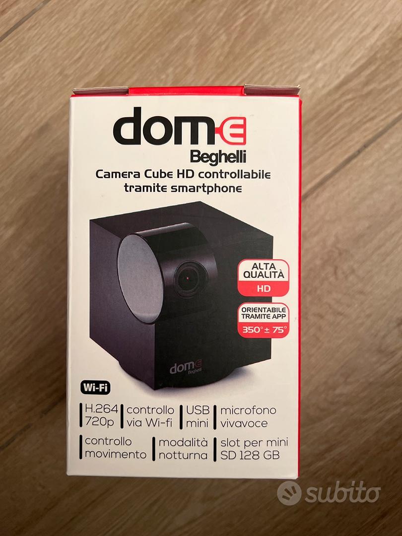 Camera cube Dom-E Beghelli hd smart wi-fi - Audio/Video In vendita a La  Spezia