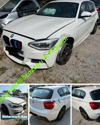 Ricambi vari BMW 116D anno 2014 E