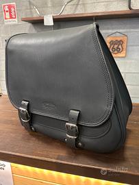 Borsa pelle moto Softail 107/114