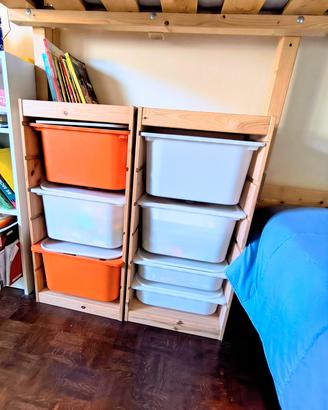 Mobiletti porta giochi porta libri Ikea Trofast 