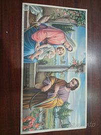 Sacra famiglia originale 1940 devozionale