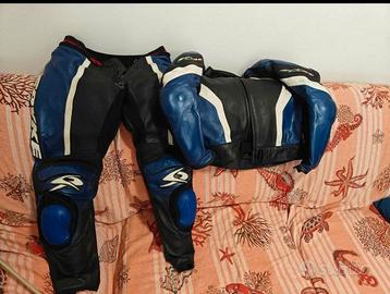 Tuta moto divisibile SPYKE uomo