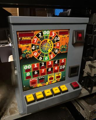 Macchinetta giochi vintage:roulette roller superG