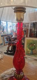 lampada in vetro di murano 