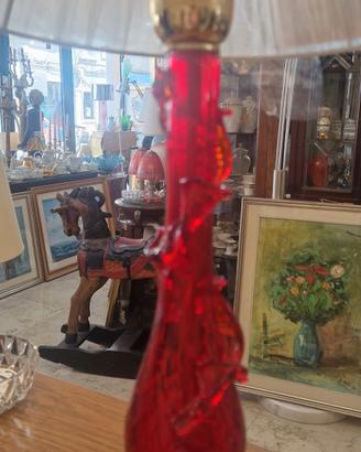 lampada in vetro di murano 