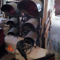 Impianto semaforico da cantiere