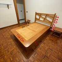 Struttura letto 1 piazza e mezzo