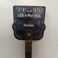 Hub USB 4 porte Hama