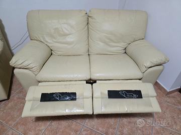 Divano Relax Vera Pelle