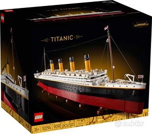 Lego titanic brown box