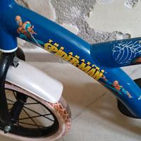 bicicletta spiderman 