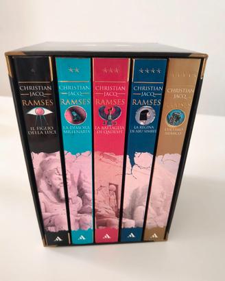 Cofanetto 5 libri della serie Il romanzo di Ramses
