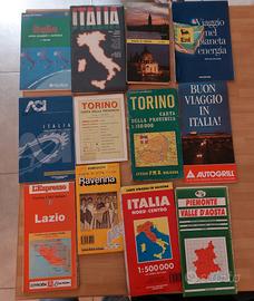 cartine stradali Italia e Europa.