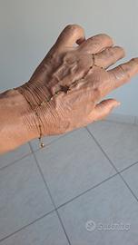 bracciale baciamano in acciaio 