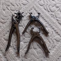 3 Pinze per Foratura/borchie,rivetti