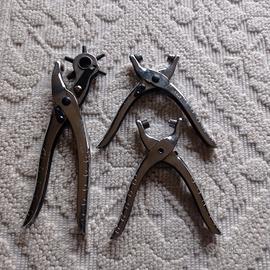 3 Pinze per Foratura/borchie,rivetti