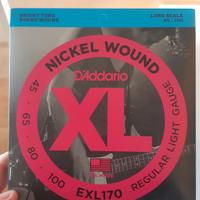 corde per basso 4 strings 