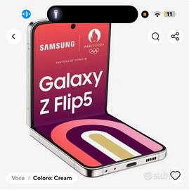 Galaxy Zflip 5 512 giga