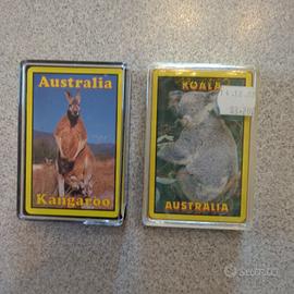 Carte Da Gioco - Australia Kangaroo Koala -vintage