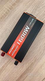 🔌 Inverter Auto 12V → 230V 600W / 1600W - NUOVO