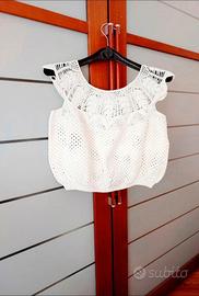 Maglia Uncinetto 100% Cotone